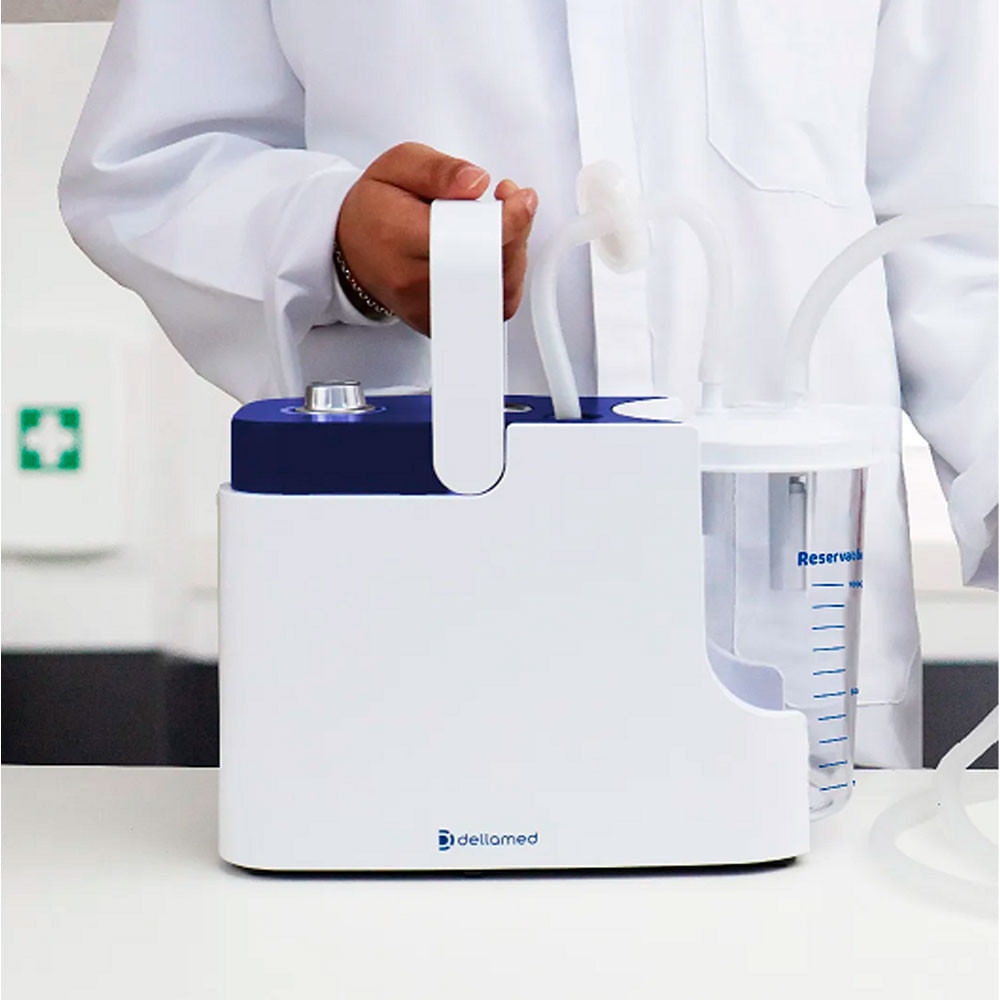 Aspirador de Fluídos e Secreções 16 L Aspiramed Dellamed