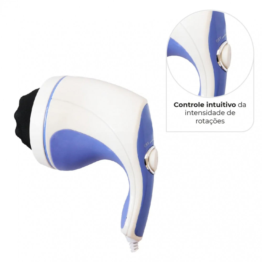 Massageador Corporal Orbital 3 em 1 Dellamed 110V