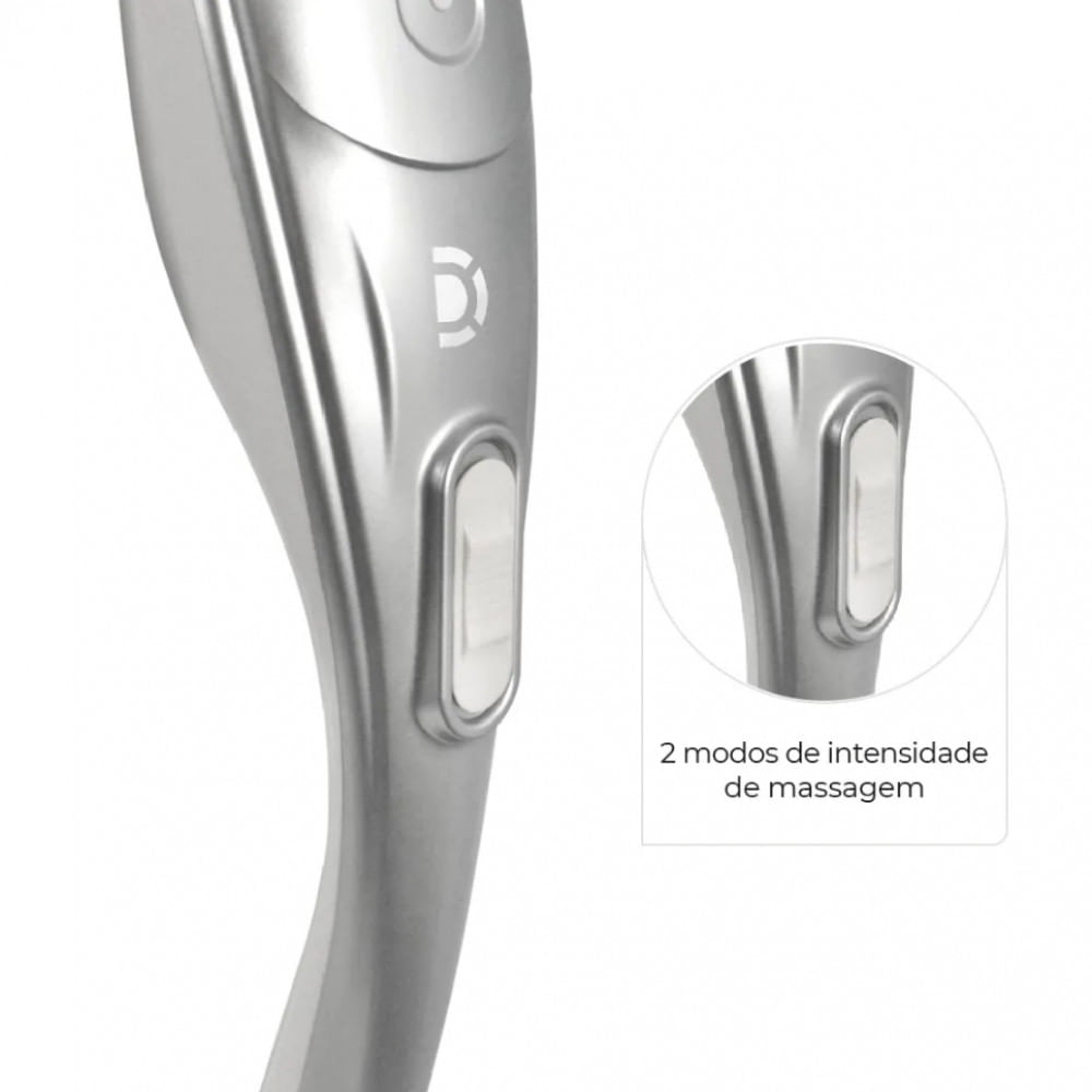 Massageador Corporal Hammer com 5 Discos Massageadores Dellamed