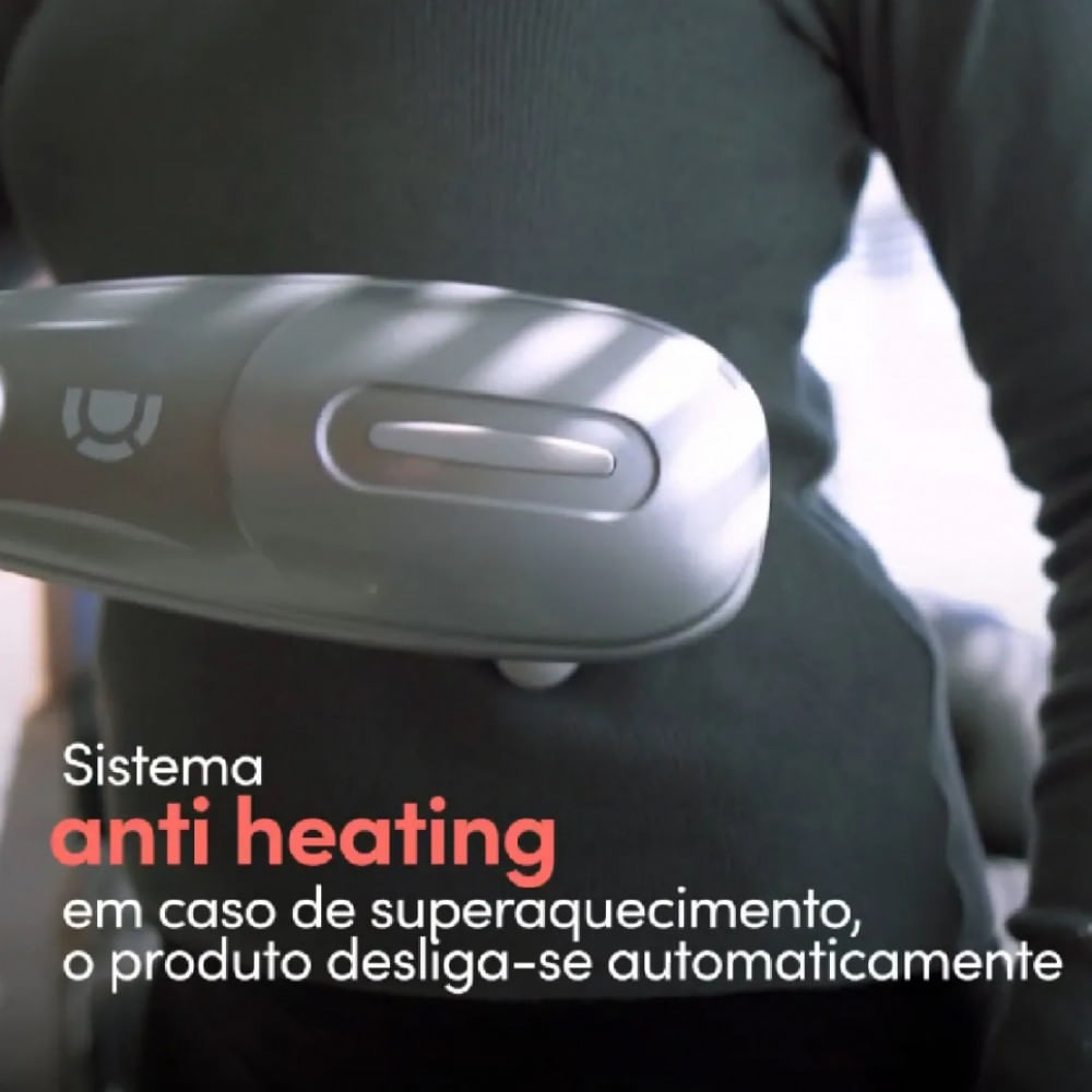 Massageador Corporal Hammer com 5 Discos Massageadores Dellamed
