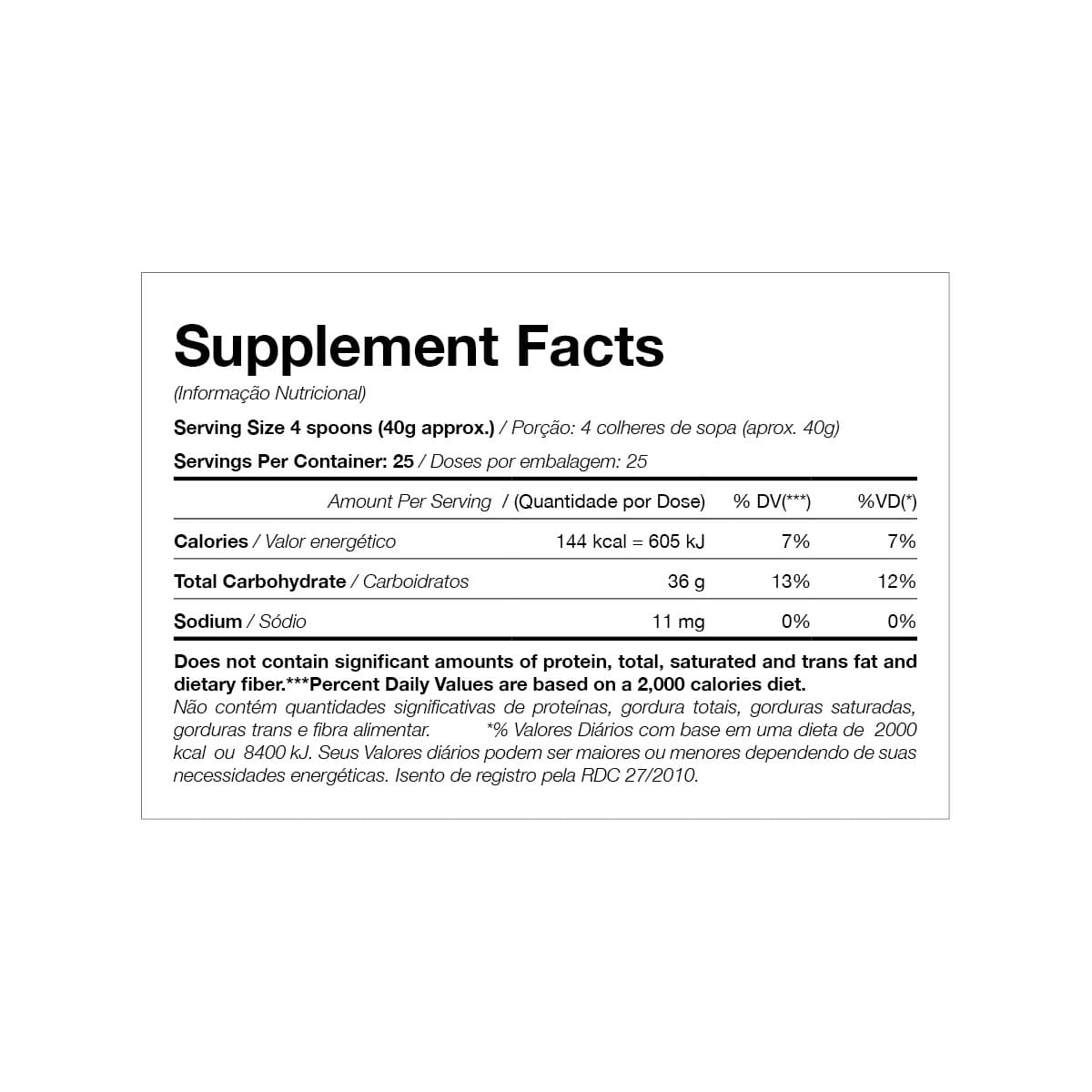 Suplemento Alimentar Maltodextrin Turbo Caveira Preta 1kg Sabor Limão