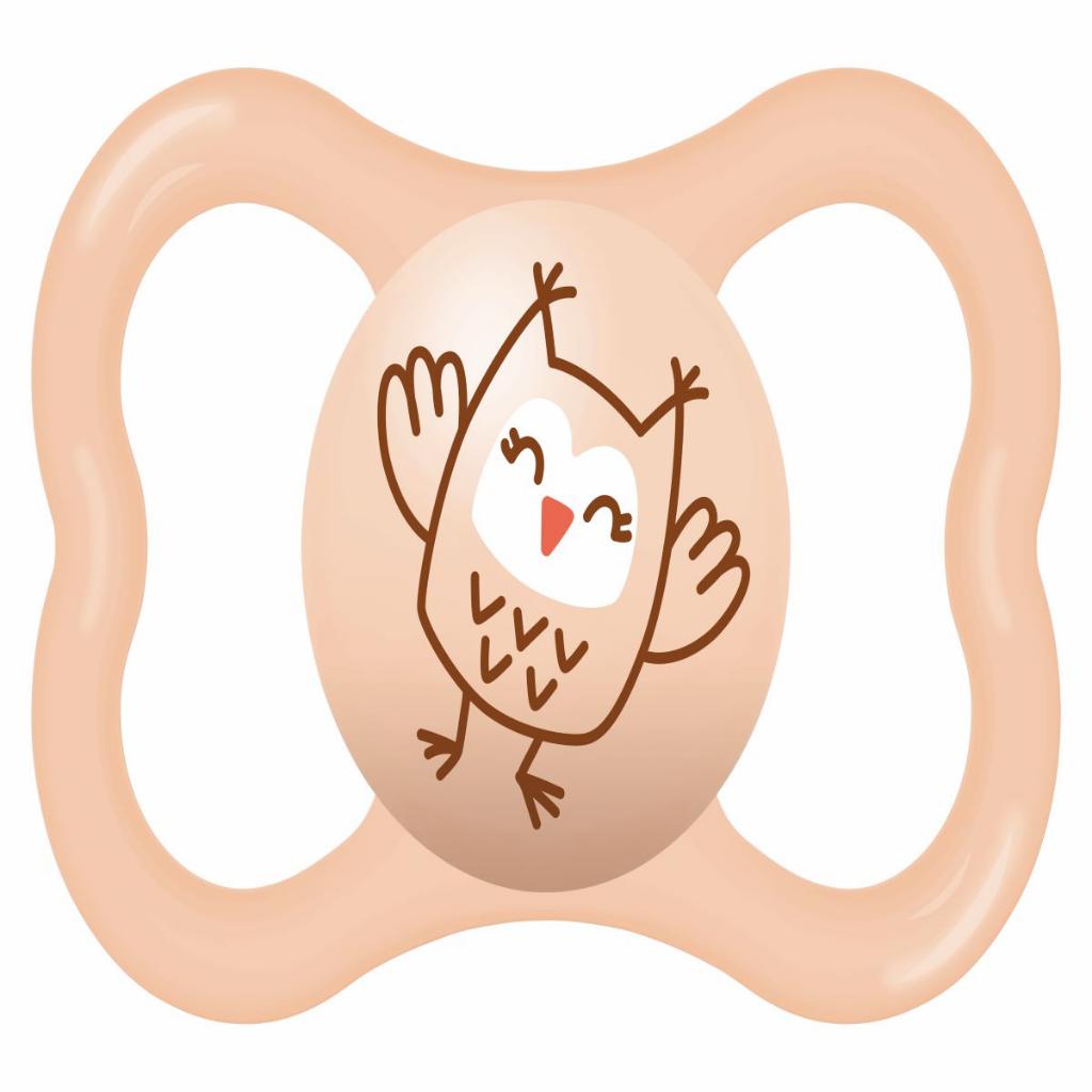 Chupeta Air Silicone Skin Soft Acima 18 Meses Rosa 2 Unidades Mam Baby
