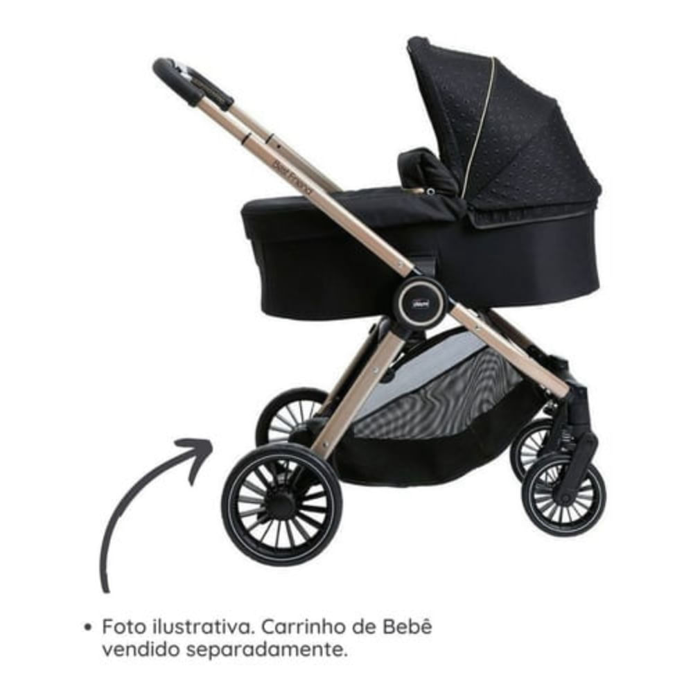 Moisés Best Friend Light Carrycot Chicco Black Re Lux Chicco