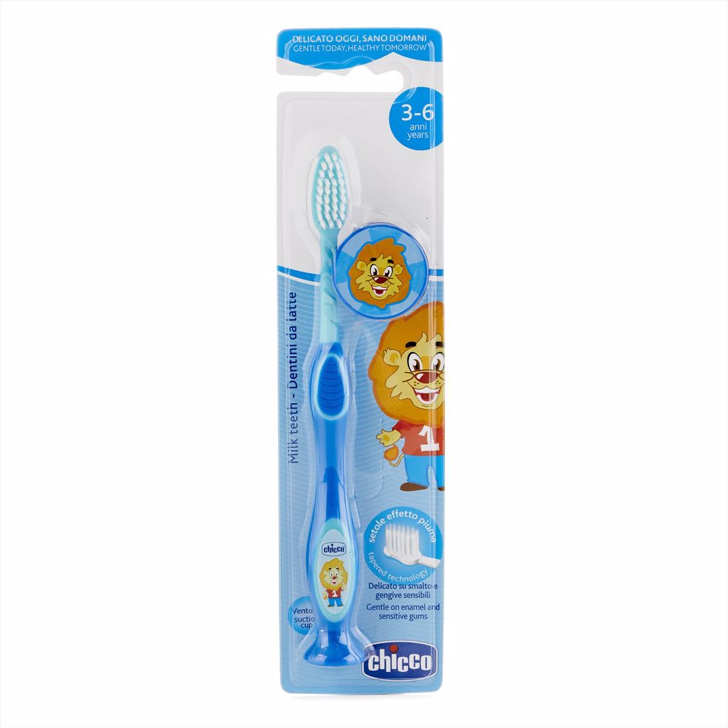 Escova De Dentes Chicco 3A+ Azul
