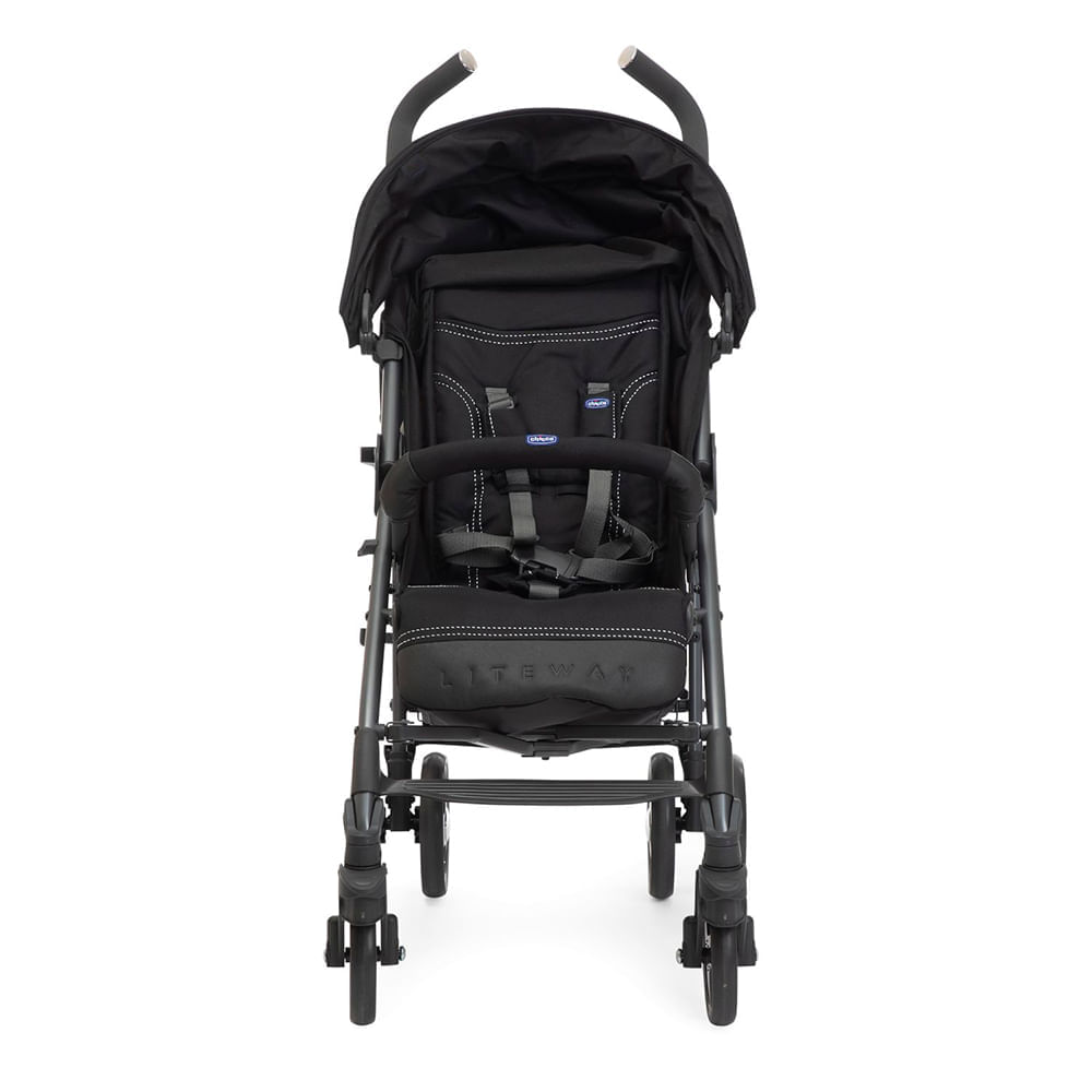 Carrinho de Bebê Lite Way 4 Basic Preto Chicco