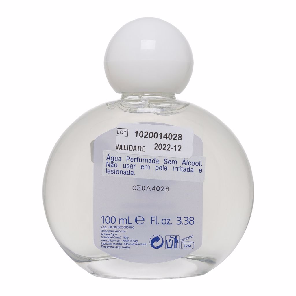 Água Perfumada Suave Pele Delicada Chicco 100ml