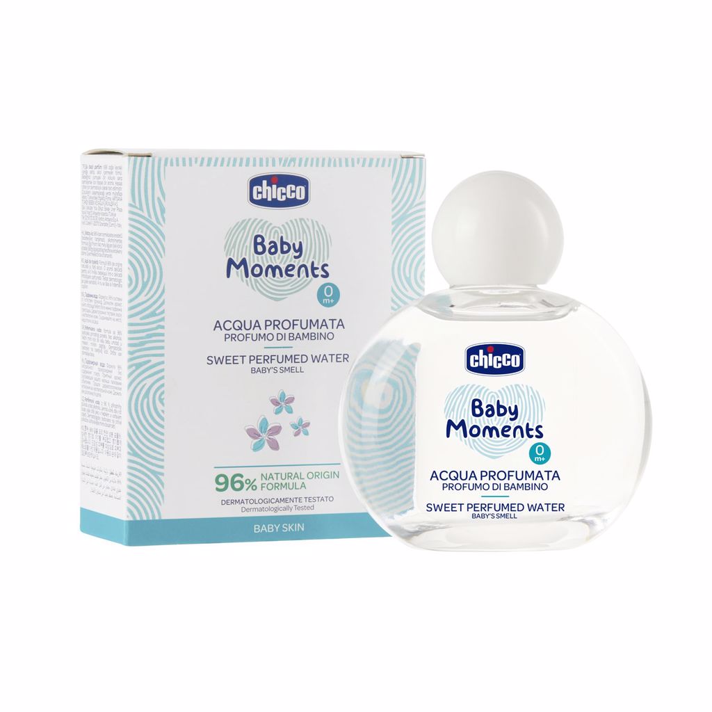 Água Perfumada Suave Pele Delicada Chicco 100ml
