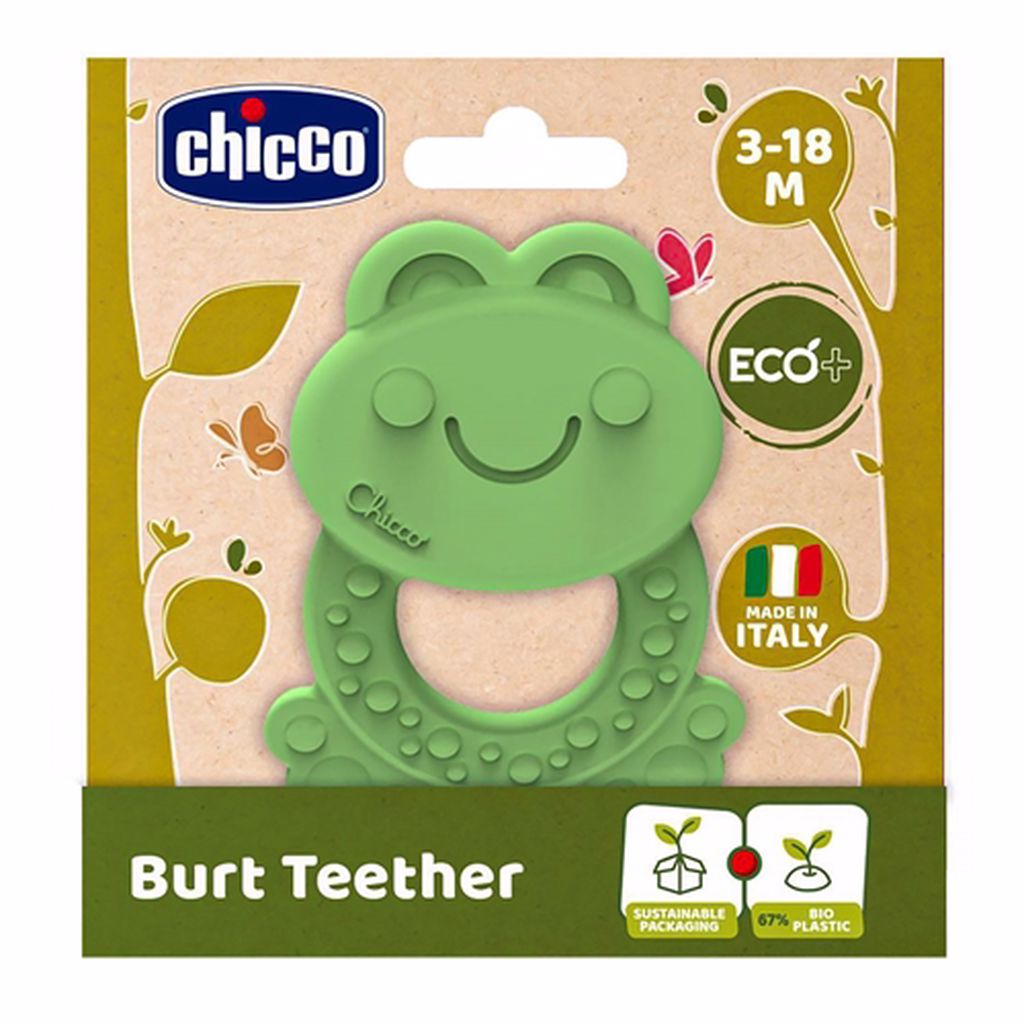 Mordedor Burt Eco Sapo Verde Chicco