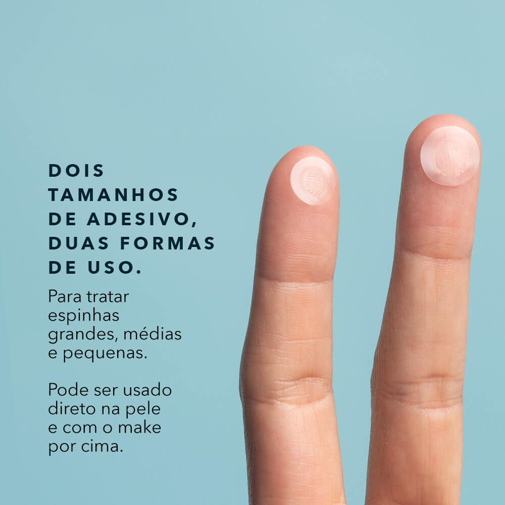 Adesivos Secativos Para Espinhas com Ácido Salicílico  Acne Patches 22 Unidades Oceane