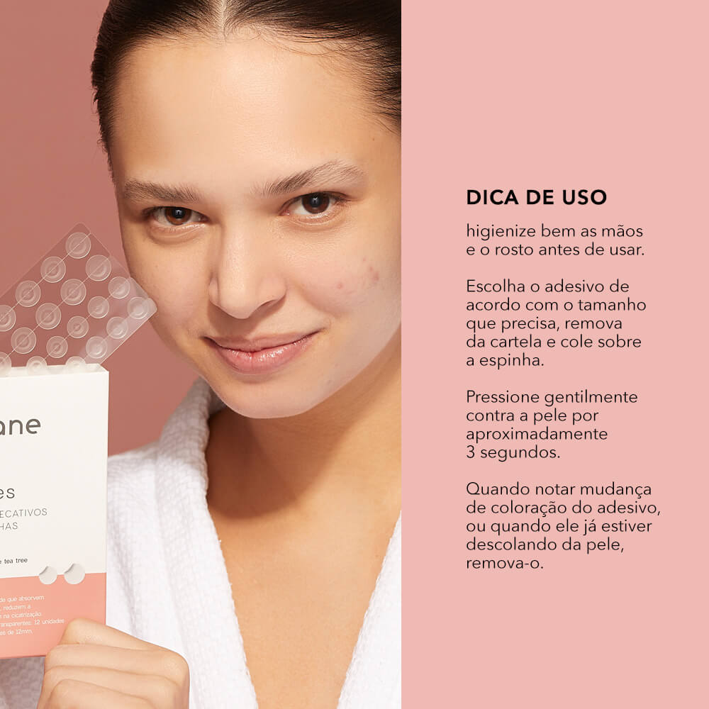Adesivos Secativos Para Espinhas com Ácido Salicílico  Acne Patches 22 Unidades Oceane