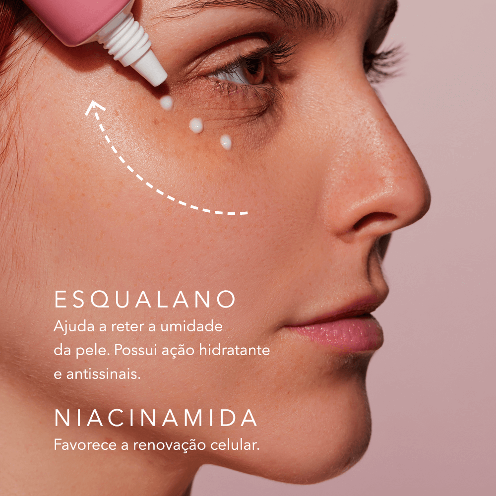 Creme Antissinais Noturno Para Área Dos Olhos Eye Rescue Night Cream 25g Oceane