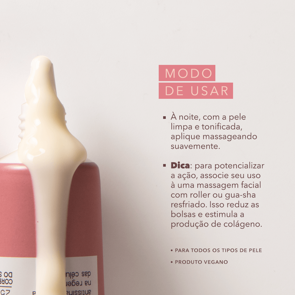 Creme Antissinais Noturno Para Área Dos Olhos Eye Rescue Night Cream 25g Oceane
