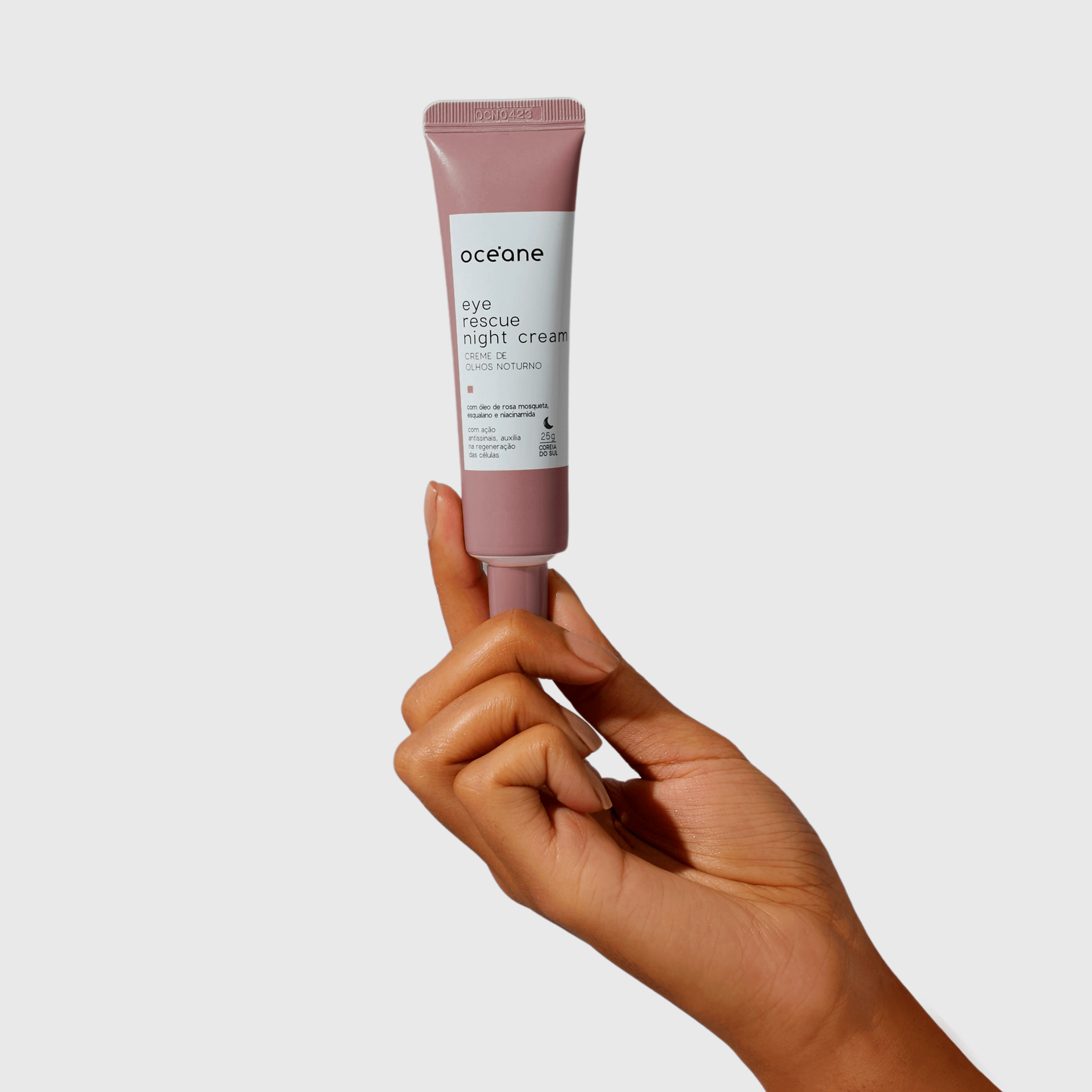 Creme Antissinais Noturno Para Área Dos Olhos Eye Rescue Night Cream 25g Oceane