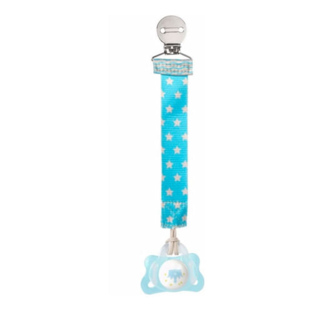 Prendedor De Chupeta Fashion Clip Chicco Azul