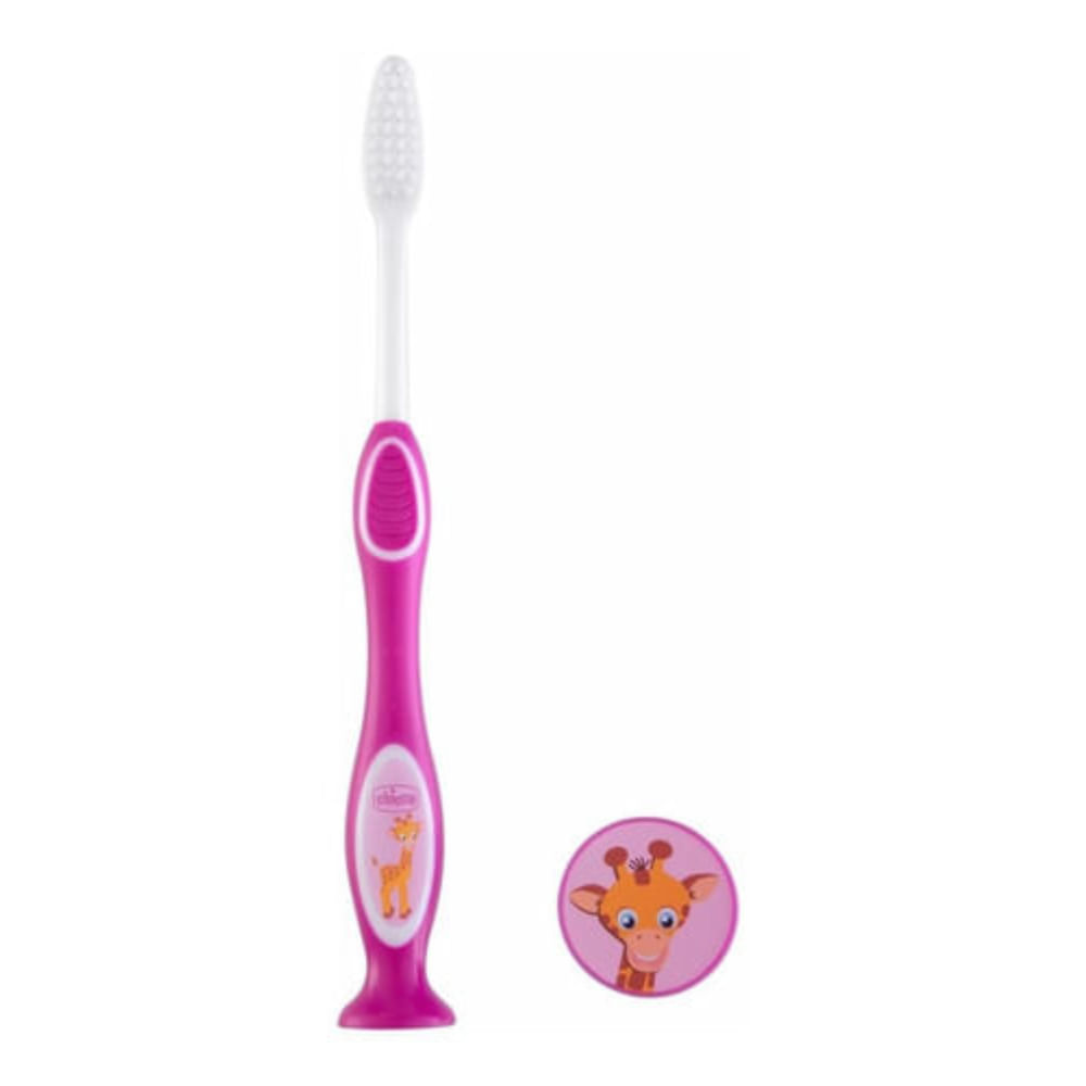 Escova De Dentes Chicco 3A+ Roxa
