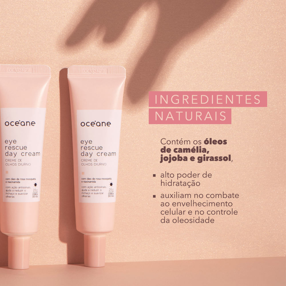 Kit Creme Antissinais Diurno e Noturno 2 Produtos Oceane