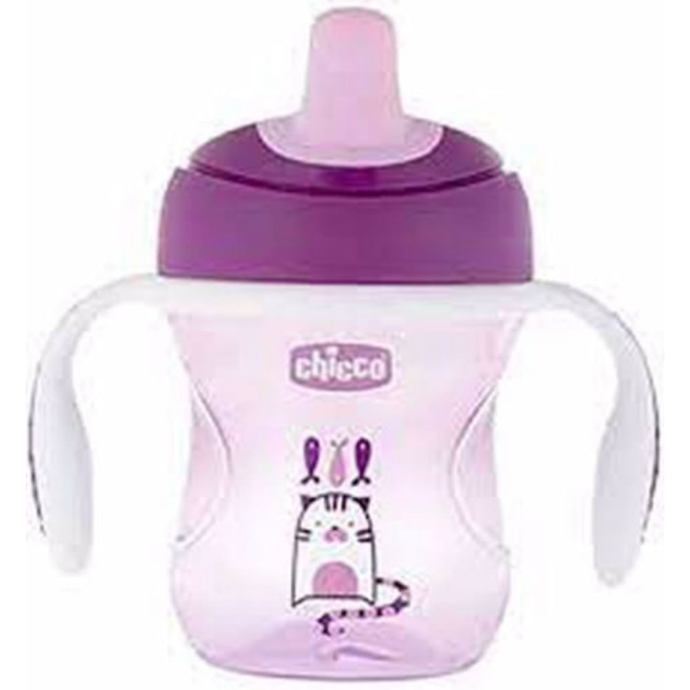 Copo De Aprendizagem Girl Chicco 6m+ Roxo