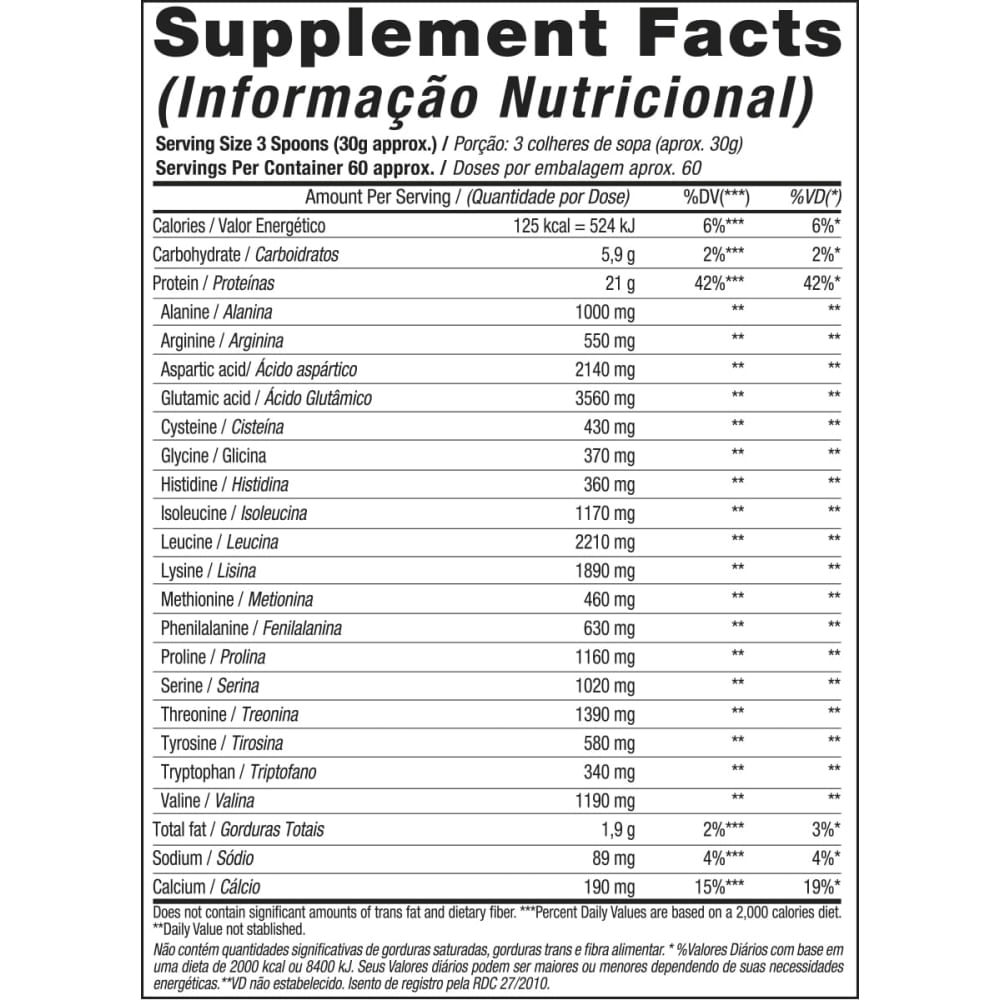 Suplemento Alimentar de Proteína Whey 100% HD Blackskull 1,8kg Sabor Baunilha
