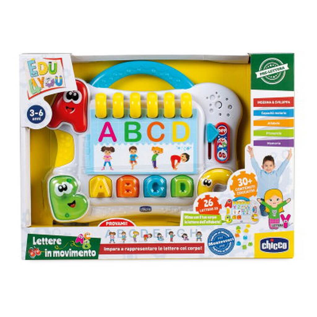Brinquedo Educativo Letras em Movimento Chicco