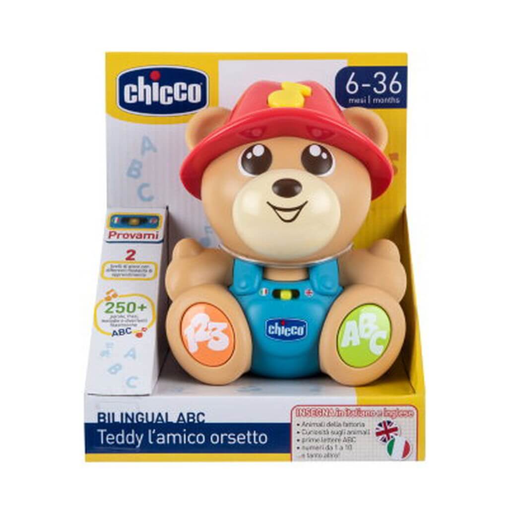 Brinquedo Educativo Bilíngue Fazendeiro Teddy Chicco