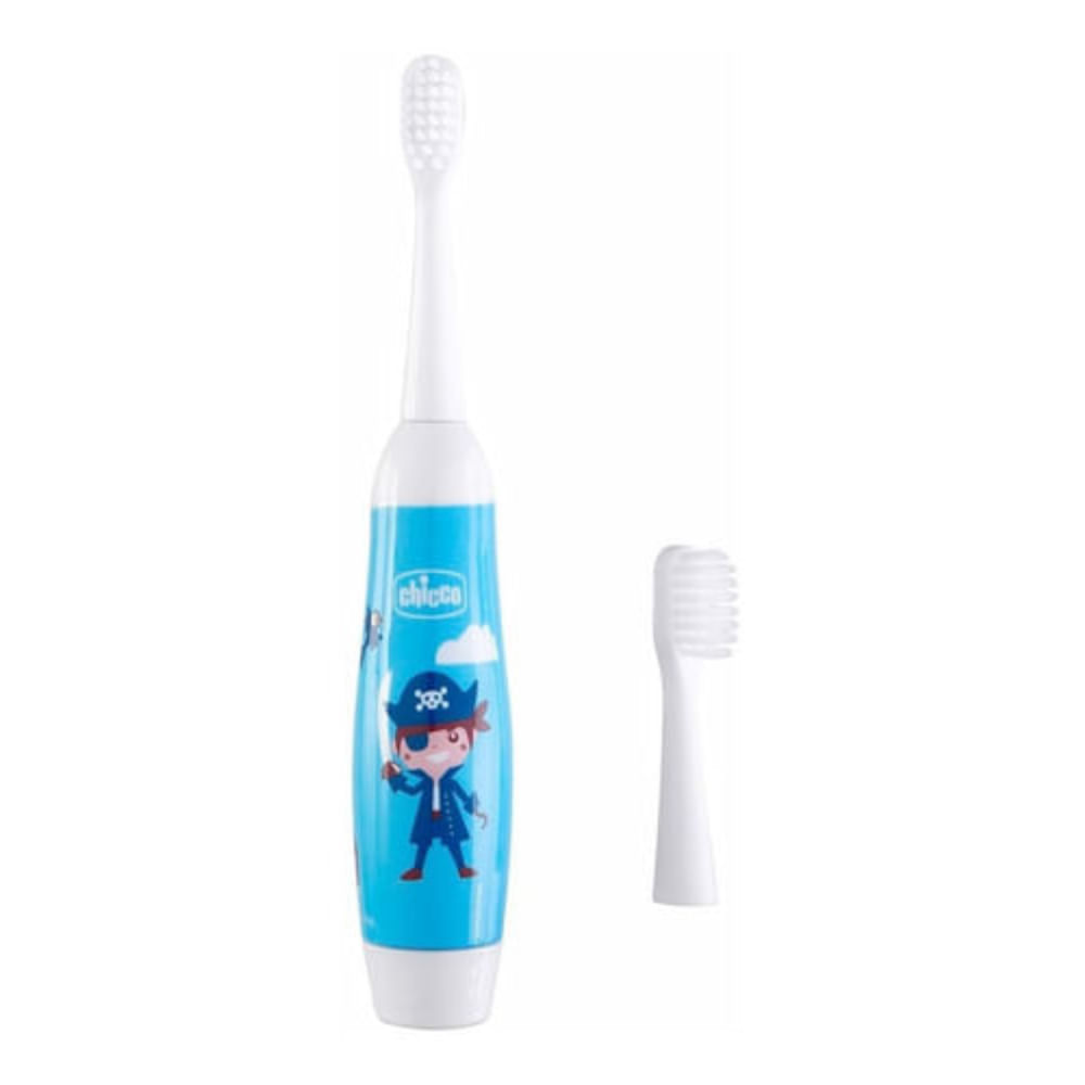 Escova De Dentes Elétrica Chicco 3A+ Azul