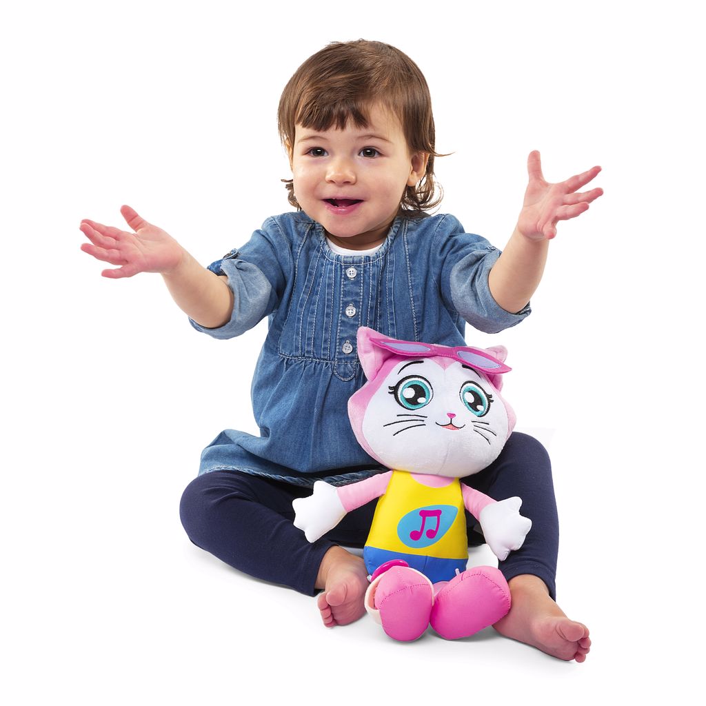 Brinquedo Educativo Pelúcia Musical Milady 44 Gatos Chicco