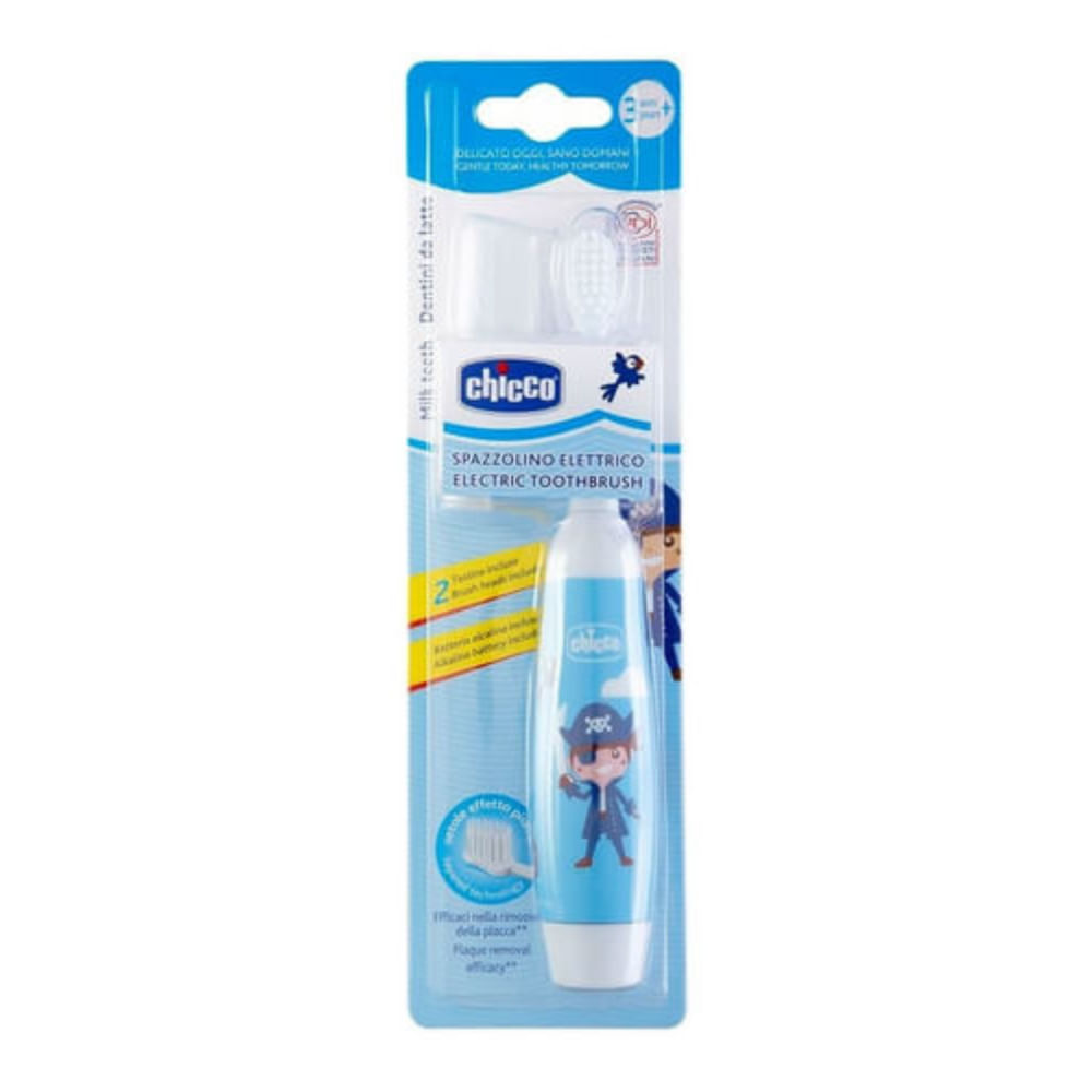 Escova De Dentes Elétrica Chicco 3A+ Azul