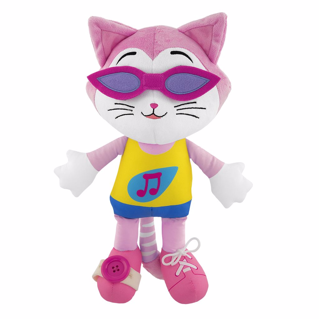 Brinquedo Educativo Pelúcia Musical Milady 44 Gatos Chicco