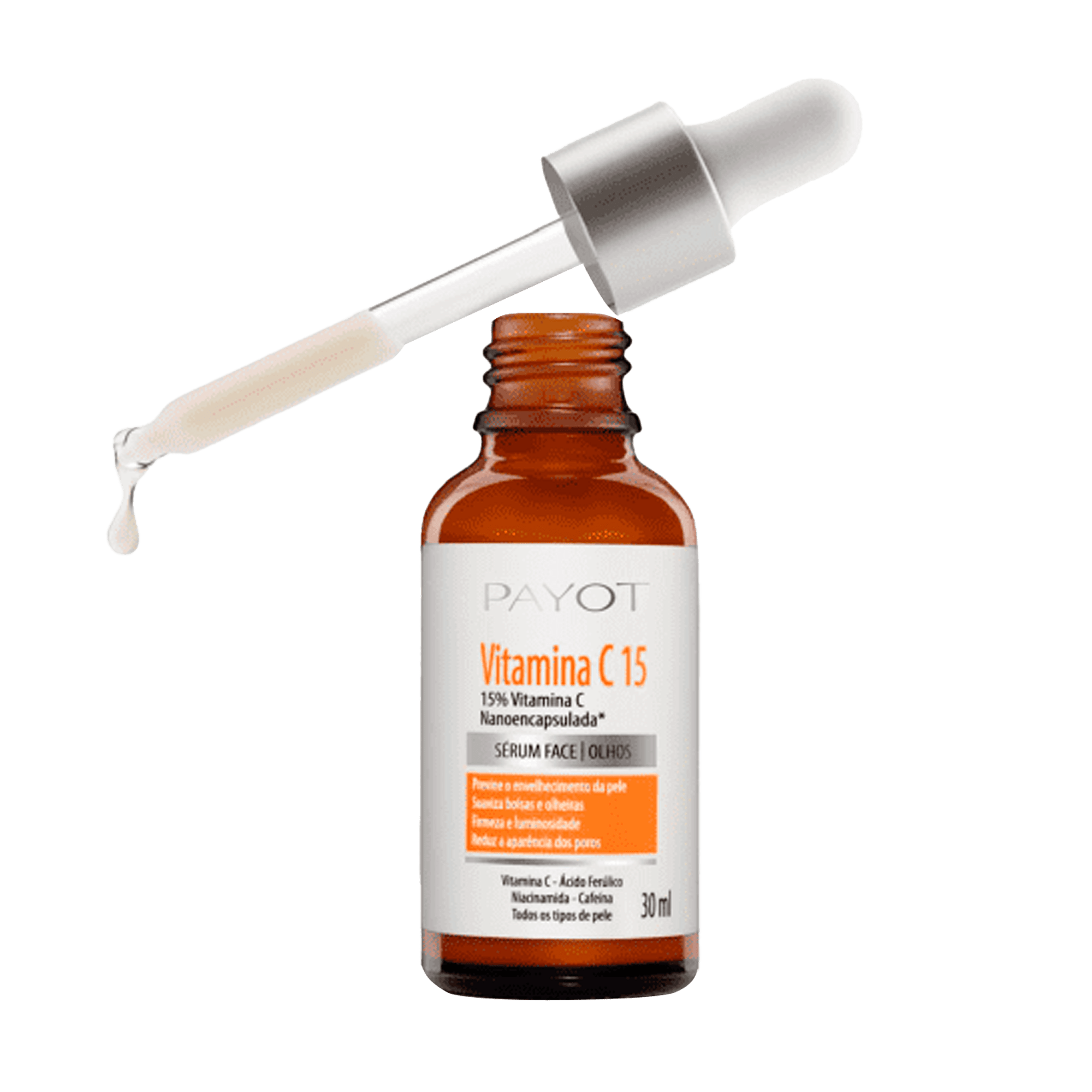 Payot Vitamina C15 Sérum Face e Olhos Payot Vitamina C15 30ml