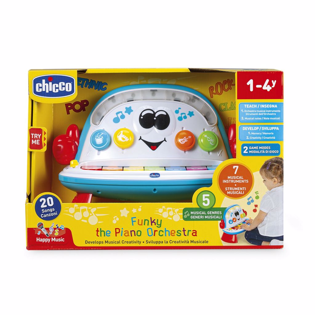 Brinquedo Educativo Funky O Piano Orquestra Chicco