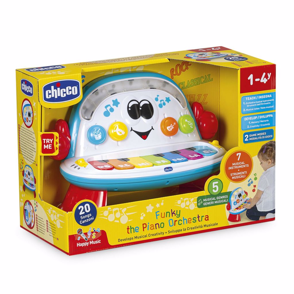Brinquedo Educativo Funky O Piano Orquestra Chicco