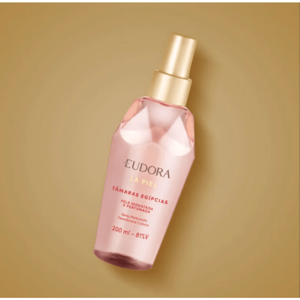 Spray Perfumado Desodorante Colônia La Piel Tâmaras Egípcias 200ml