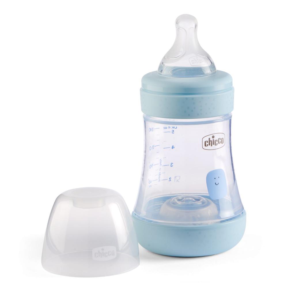 Mamadeira Perfect 5 Chicco Azul 150 ml