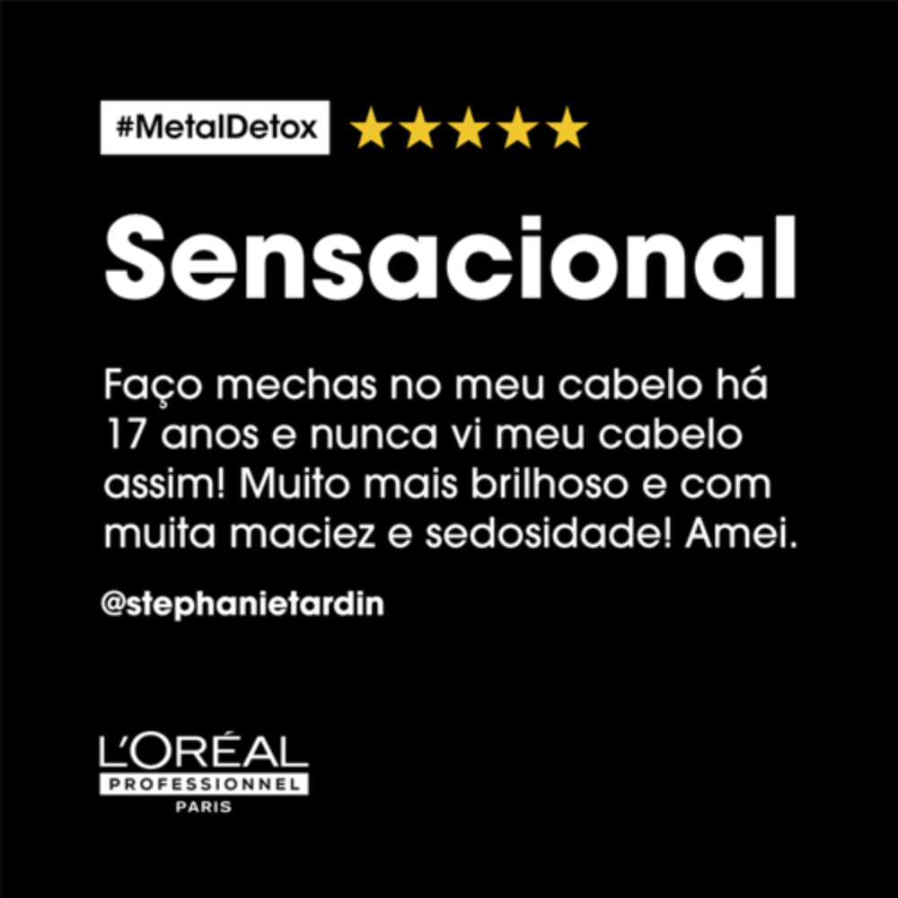 Shampoo Loréal Professionnel Metal Detox 300ml