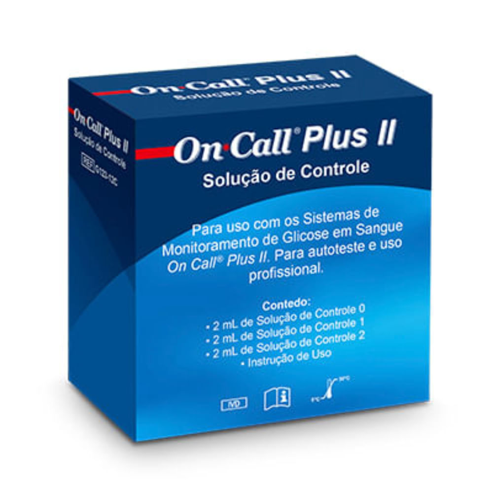 Monitor de Glicose com Caneta Lancetadora On Call Plus II