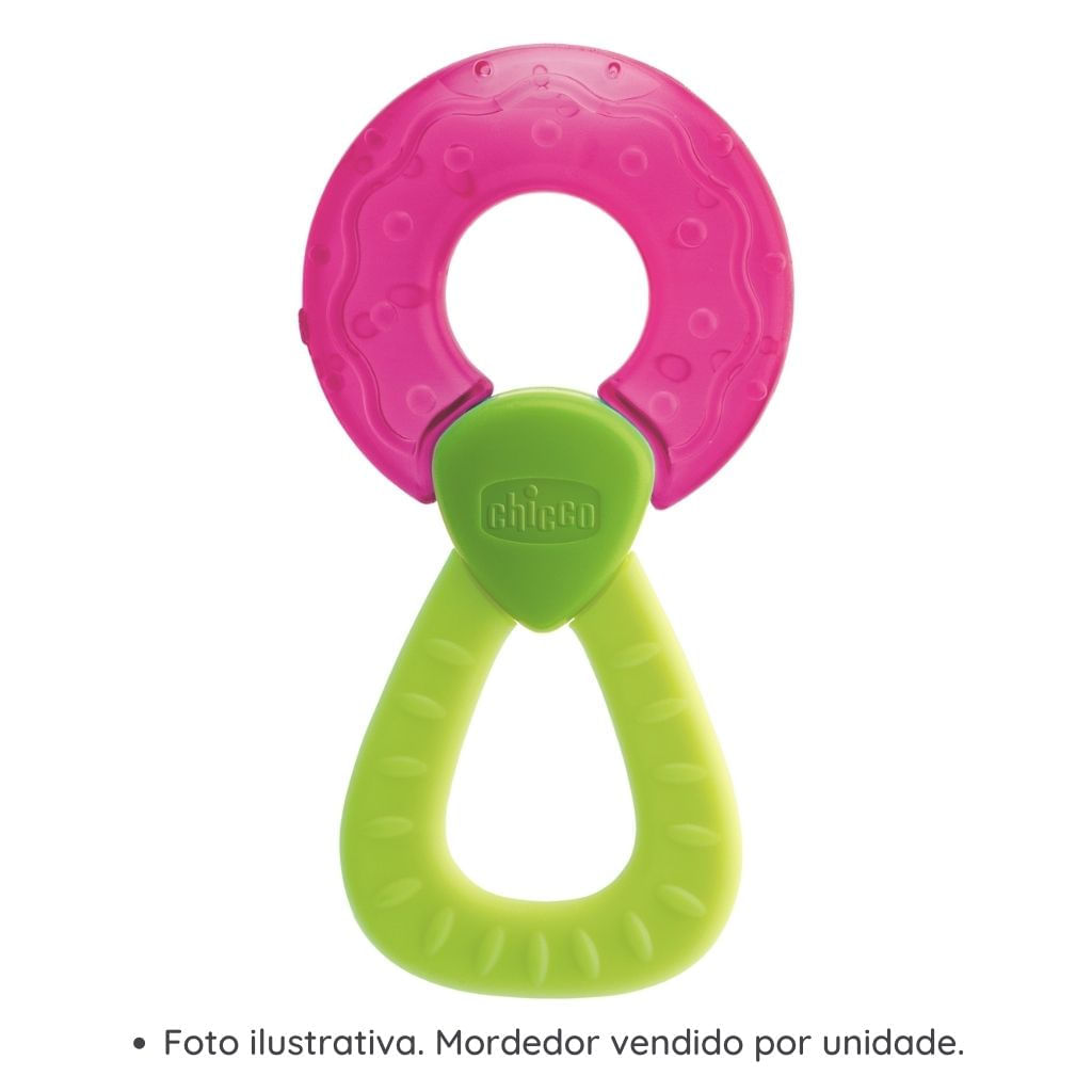 Mordedor com Pega Fresh Relax Colorido Chicco