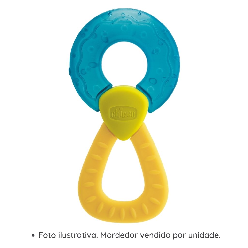 Mordedor com Pega Fresh Relax Colorido Chicco
