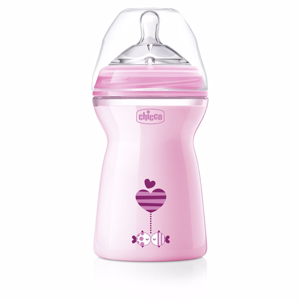 Kit 2 Mamadeiras Step Up Rosa Chicco