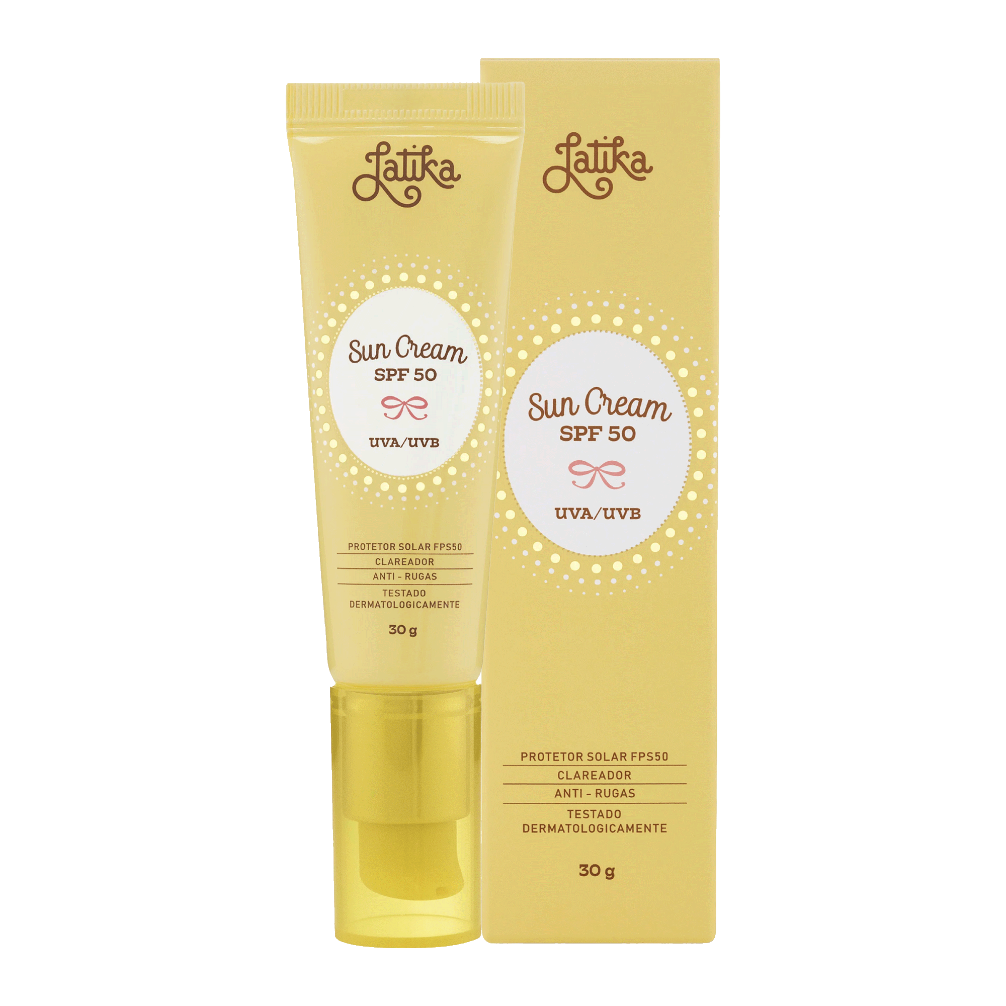 Protetor Solar Latika Sun Cream Spf50 30g