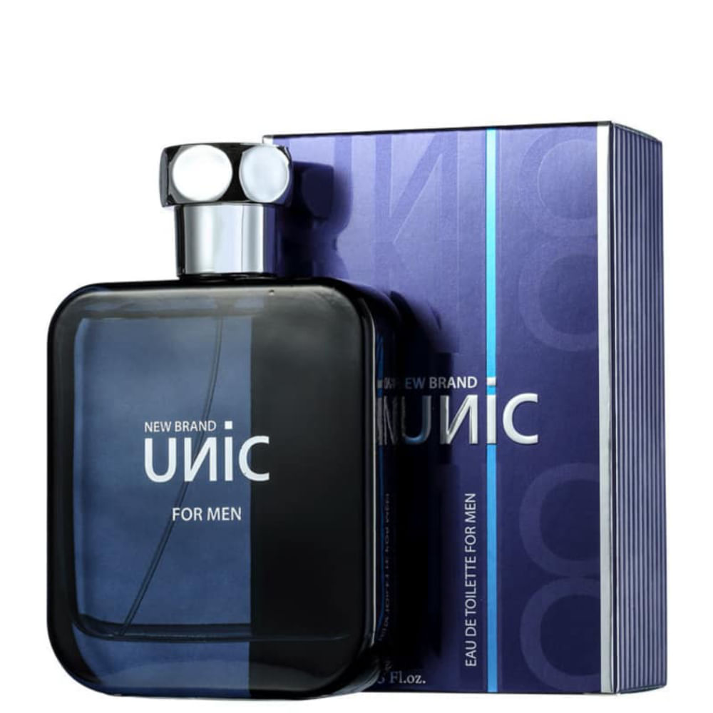 Perfume Masculino New Brand Unic Eau de Toilette 100ml