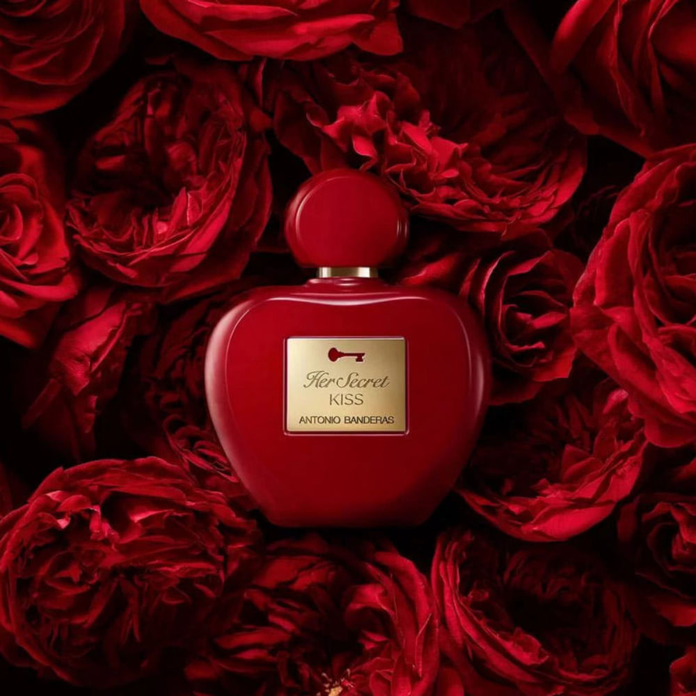 Perfume Feminino Antonio Banderas Her Secret Kiss Eau de Toilette 80ml