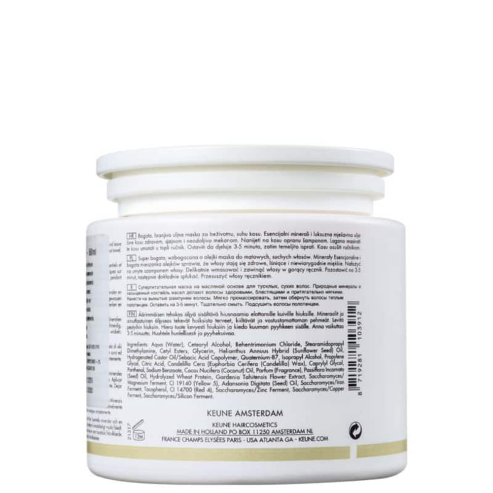 Máscara Capilar Keune Care Satin Oil 500ml