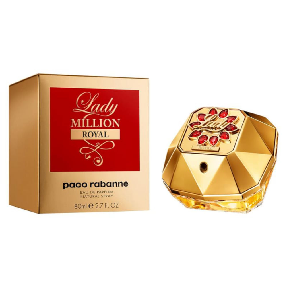Perfume Feminino Paco Rabanne Lady Million Royal Eau de Parfum  80ml