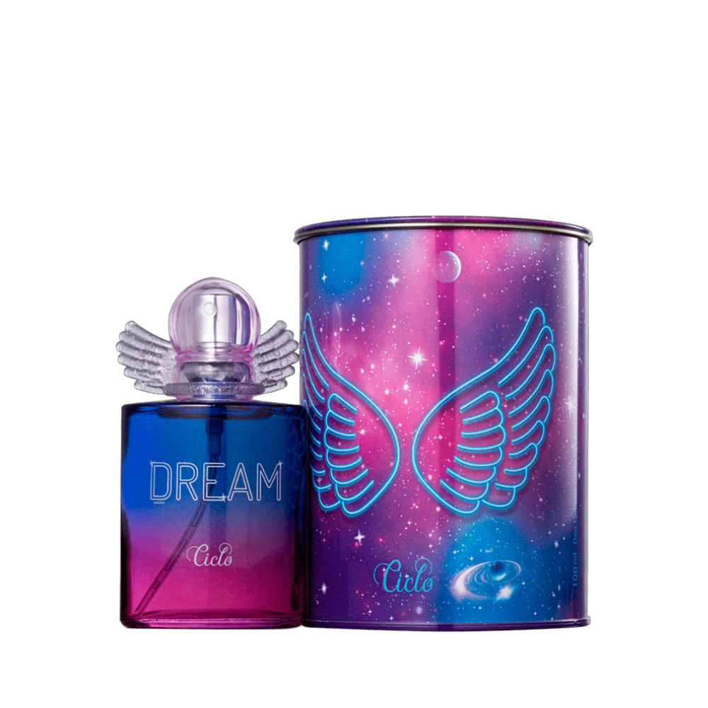Perfume Feminino Ciclo Cosméticos  Dream Deo Colônia Lata 100ml