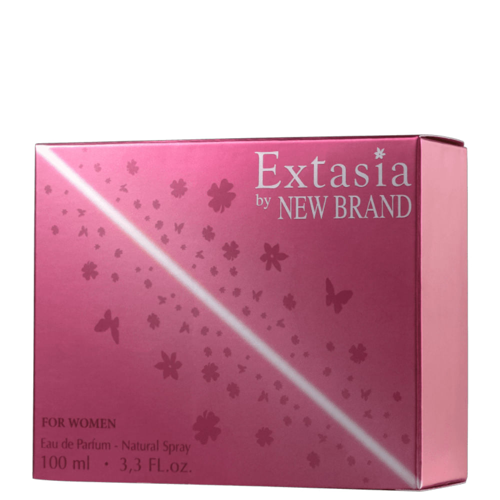 Perfume Feminino Extasia for Women New Brand Eau de Parfum 100ml