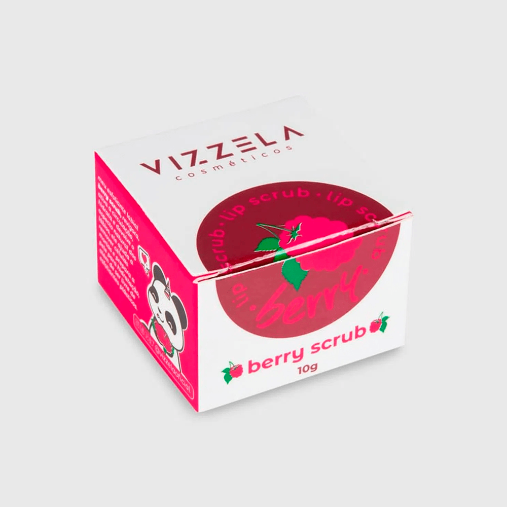Esfoliante Labial Vizzela Berry Scrub 10g