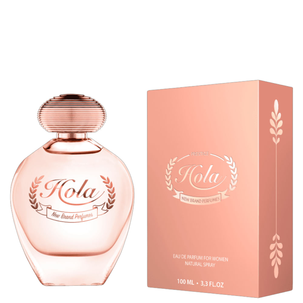 Perfume Feminino New Brand Prestige Holla Women Eau de Parfum 100ml
