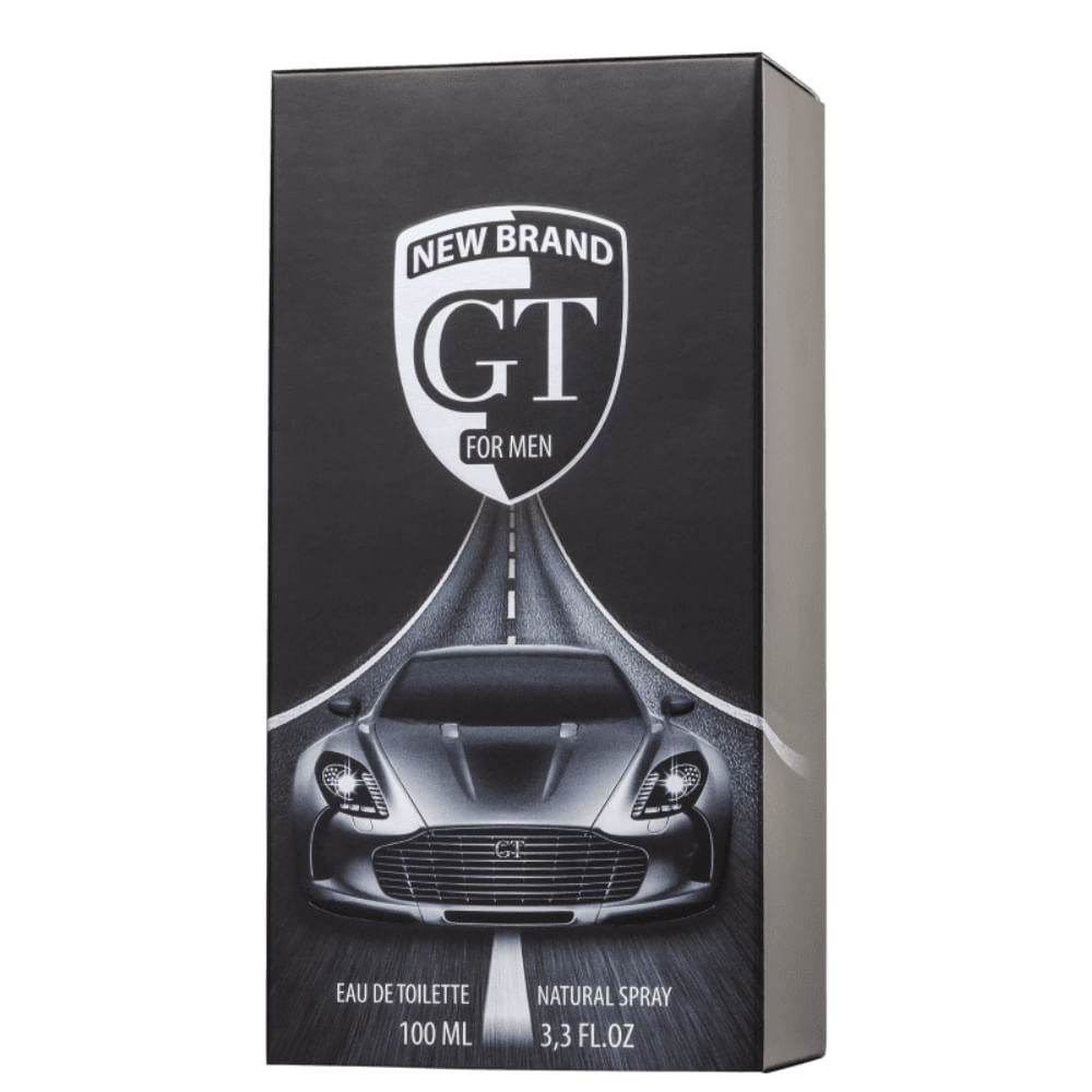 Perfume Masculino GT For Men New Brand Eau de Toilette 100ml
