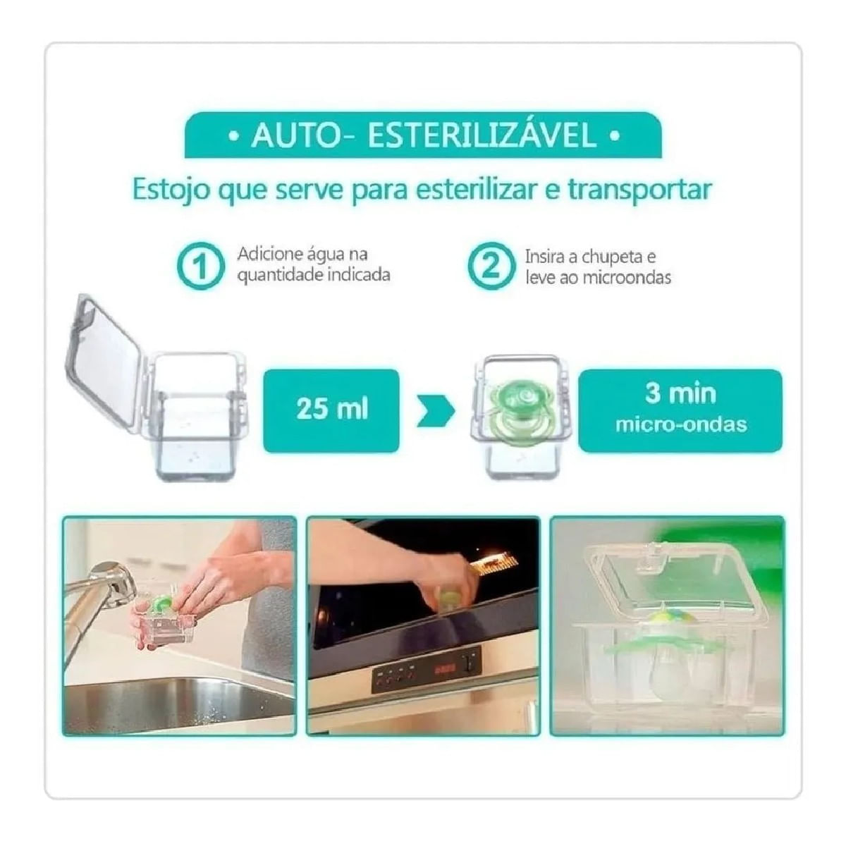 Chupeta Recém Nascidos bico de silicone Start MAM Azul