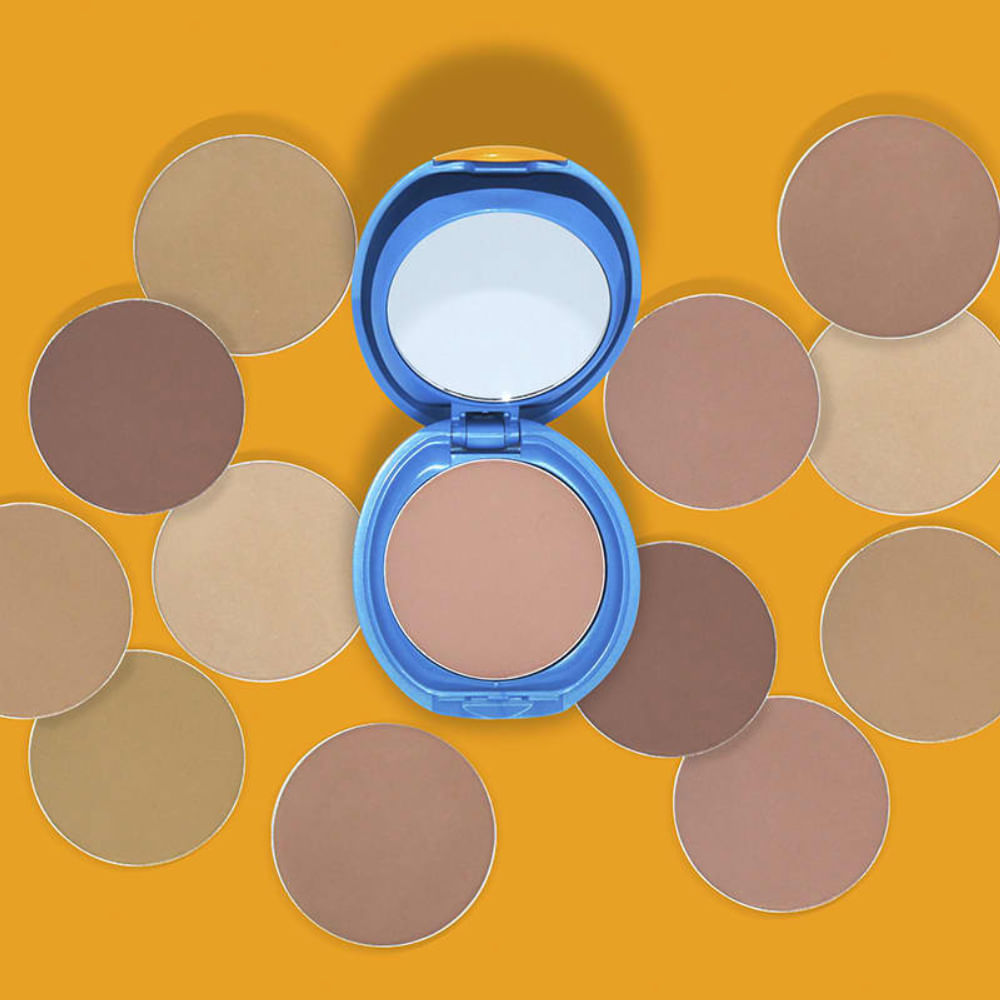 Base Compacta Refil Shiseido Sun Care UV Protective 12g Cor Light-Ivory